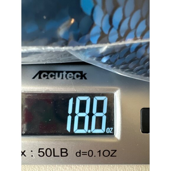 Zara Mini Dress Sz M Blue Blogger Favorite Sequined Glam Party Cocktail Sparkle - Picture 6 of 7